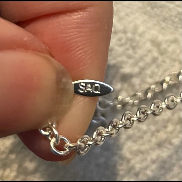 25” Vintage fringe benefits Y chain necklace - Picture 2 of 3